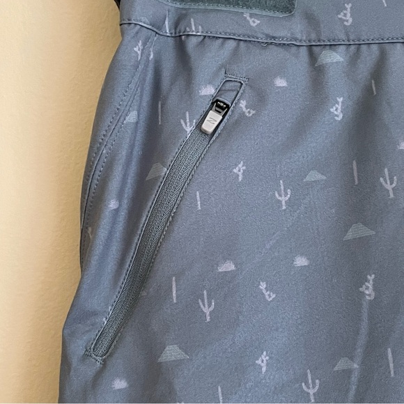 Zoic Women's Navaeh 7 Print Mountain Bike Shorts + Essential Liner Blue Size L - Picture 2 of 16